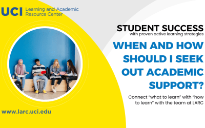 When and how should I seek out academic support?